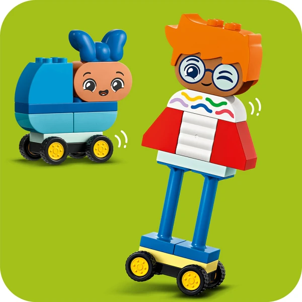 LEGO® DUPLO® TOWN ΚΑΤΑΣΚΕΥΑΣΙΜΑ ΆΤΟΜΑ ΜΕ ΜΕΓΑΛΑ ΣΥΝΑΙΣΘΗΜΑΤΑ