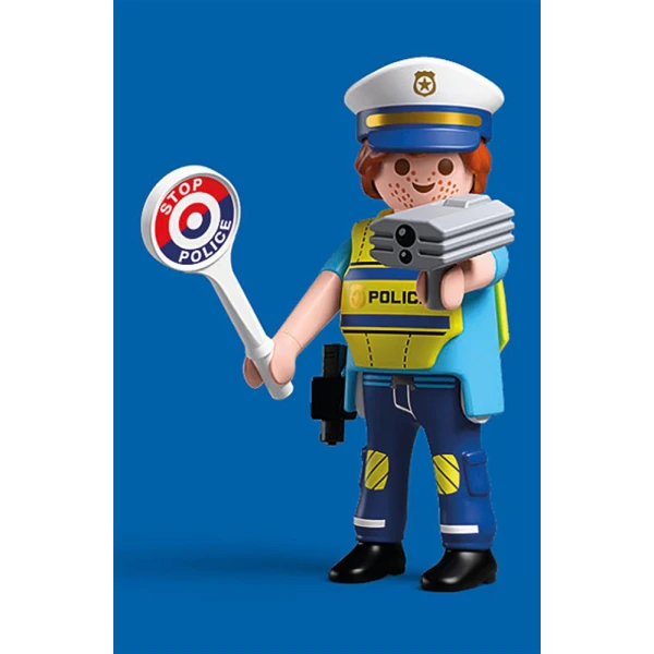 PLAYMOBIL SPECIAL PLUS ΑΣΤΥΝΟΜΙΚΟΣ ΜΕ ΡΑΝΤΑΡ ΤΑΧΥΤΗΤΑΣ