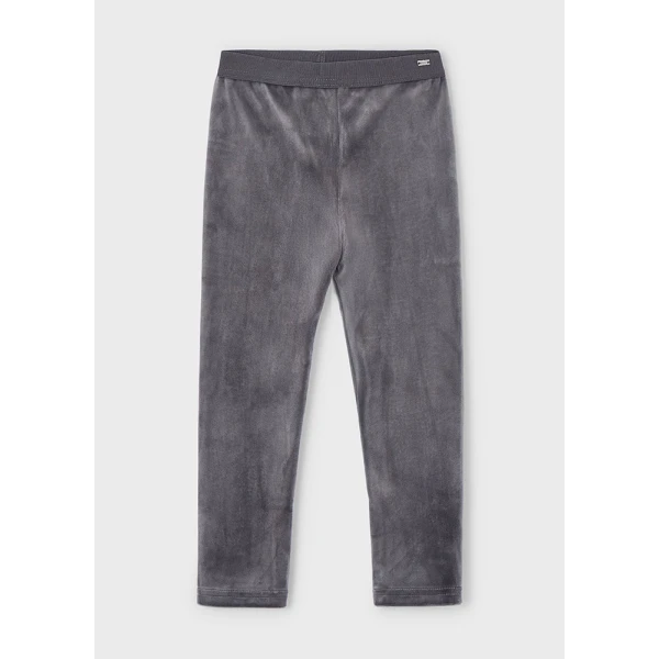 MAYORAL LEGGINGS VELVET BASIC GREY 