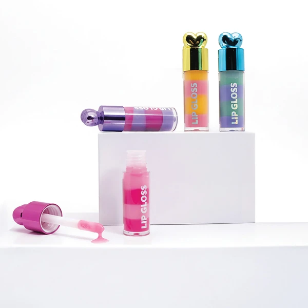 HAPPIHOBBI LIP GLOSS SPARKLE LOVE - 4 ΣΧΕΔΙΑ