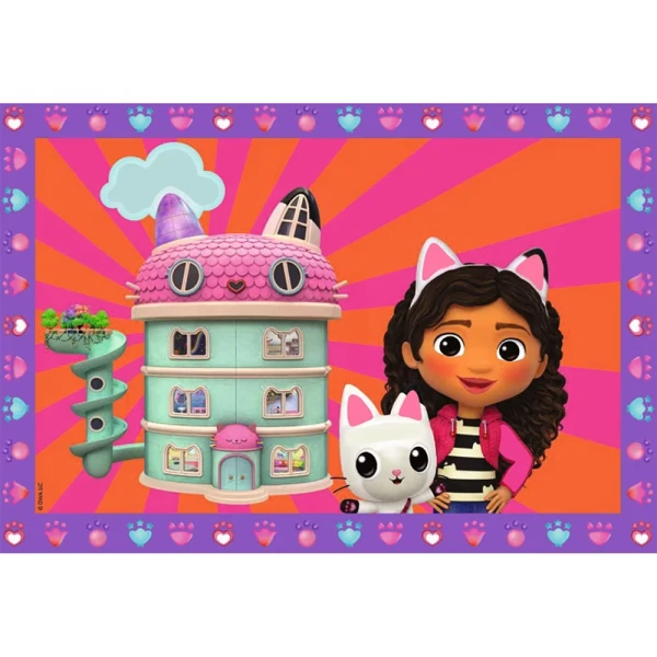 RAVENSBURGER ΖΩΓΡΑΦΙΚΗ ΜΕ ΑΡΙΘΜΟΥΣ CREART JUNIOR GABBY\'S DOLLHOUSE