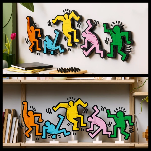 LEGO® ART KEITH HARING – DANCING FIGURES