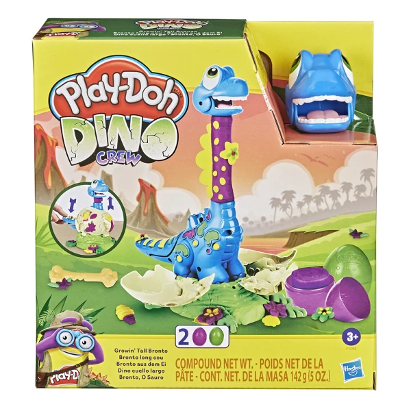 PLAY-DOH DINO GROWIN TALL BRONTO