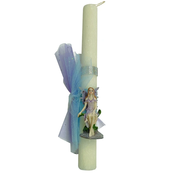 UNIKER HANDMADE CANDLE AQUA FAIRY FLOWER - 4 DESIGNS