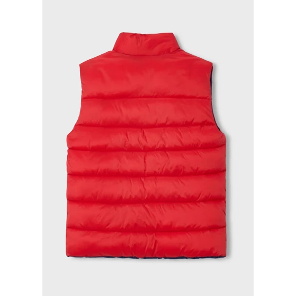 MAYORAL VEST REVERSIBLE RED 