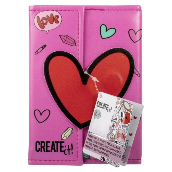 CREATE IT! MAKEUP BOOK WITH MAGNET CLOSURE
