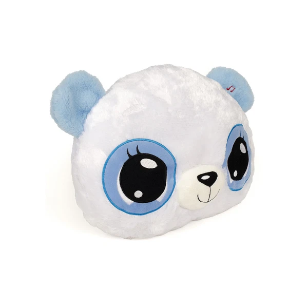 PLUSH PILLOW PANDA HUGZZZ 35 cm WITH MUSIC AND LIGHT