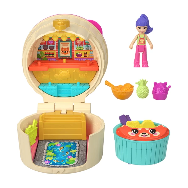 POLLY POCKET MINI TINY TAKEOUT REVEAL