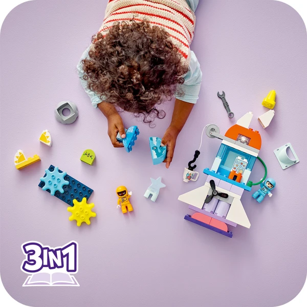 LEGO® DUPLO® 3IN1 SPACE SHUTTLE ADVENTURE