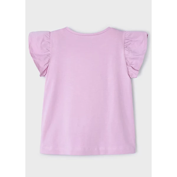 MAYORAL SHORT SLEEVES BLOUSE PURPLE