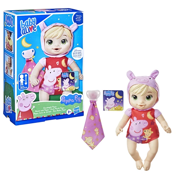 BABY ALIVE ΜΩΡΑΚΙ GOODNIGHT PEPPA BLONDE