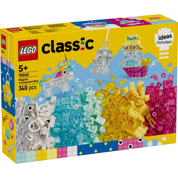 LEGO® CLASSIC ΜΑΓΙΚΟ ΔΙΑΦΑΝΕΣ ΚΟΥΤΙ