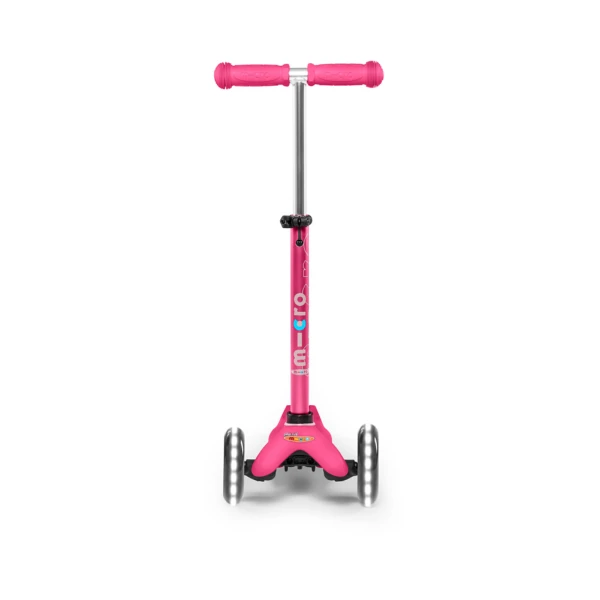 MICRO 3ΤΡΟΧΟ ΠΑΤΙΝΙ MINI MICRO DELUXE GLOW LED FROSTY PINK
