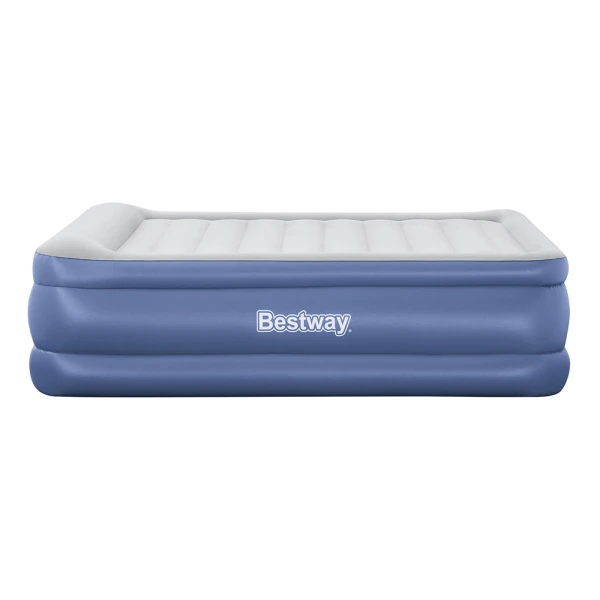 BESTWAY ΦΟΥΣΚΩΤΟ ΣΤΡΩΜΑ ΥΠΝΟΥ TRITECH QUEEN BUILT-IN 203X152X61 εκ. ΜΕ AC ΑΝΤΛΙΑ