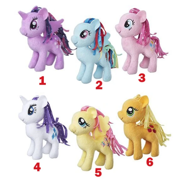 MY LITTLE PONY SMALL PLUSH - 6 DESIGNS