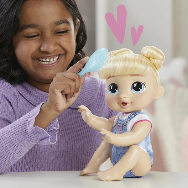 BABY ALIVE ΚΟΥΚΛΑ CRAWL \'N PLAY - HARPER HUGS