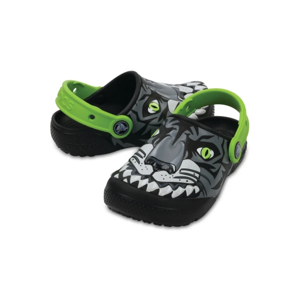 CROCSFUNLAB CLOG TIGER GRAPHITE