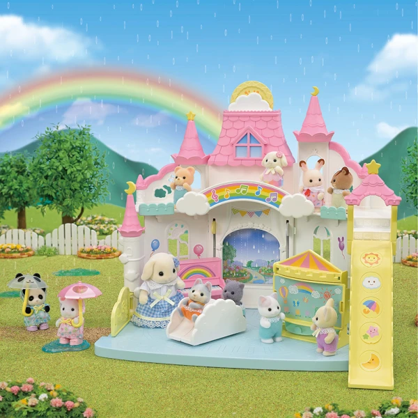 THE SYLVANIAN FAMILIES SUNNY CASTLE NURSERY