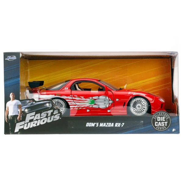 FAST & FURIOUS 1:24 CAR 1993 MAZDA RX-7