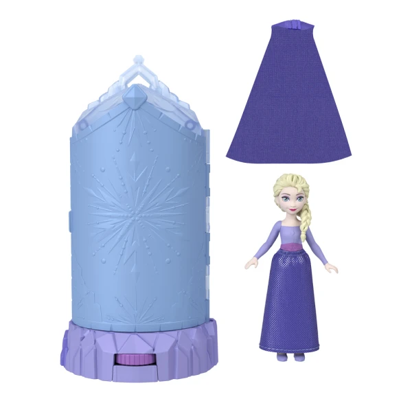 DISNEY FROZEN REVEAL - MINI SURPRISE DOLL AND SMALL CASTLE PLAYSET