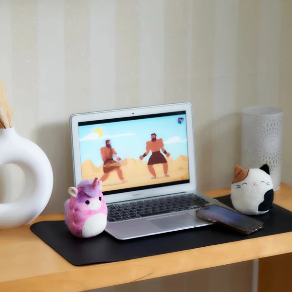 SQUISHMALLOWS BLUETOOTH ΗΧΕΙΟ ΜΕ ΛΟΥΤΡΙΝΗ ΥΦΗ - CAM THE CAT