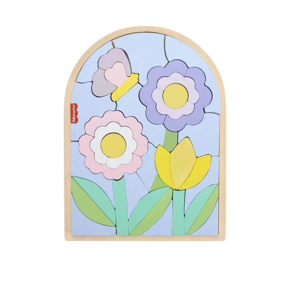 FISHER PRICE ΞΥΛΙΝΟ ΠΑΖΛ 38 τεμ. ΛΟΥΛΟΥΔΙΑ