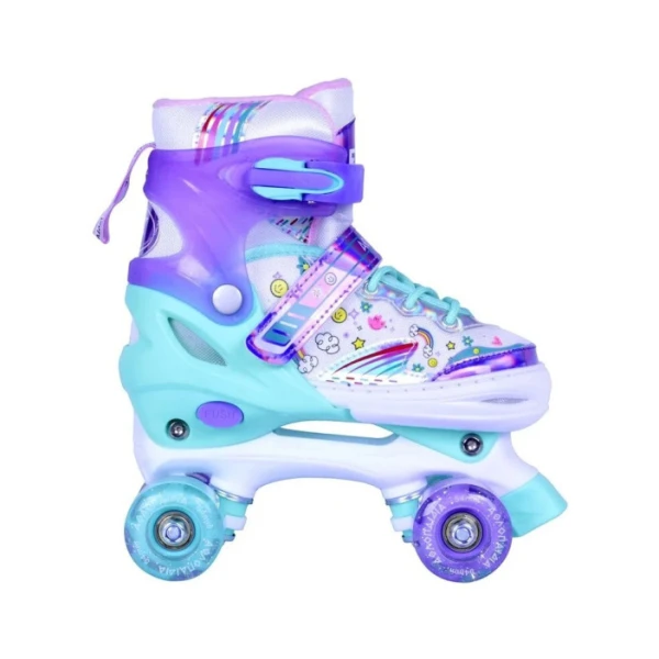 ADJUSTABLE KIDS ROLLER SKATES No 35-38 MINT