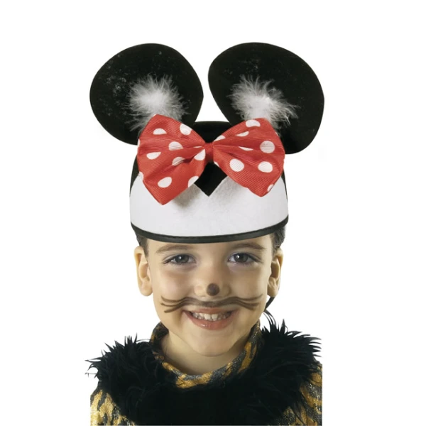 KIDS CARNIVAL HAT MOUSE GIRL