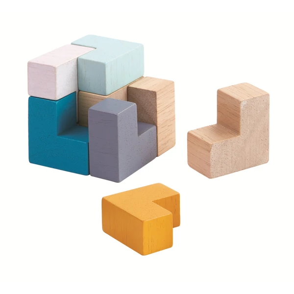 PLAN TOYS CUBE PUZZLE 3D