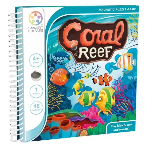 SMARTGAMES BOARD GAME MAGNETIC CORAL REEF(48 CHALLENGES)