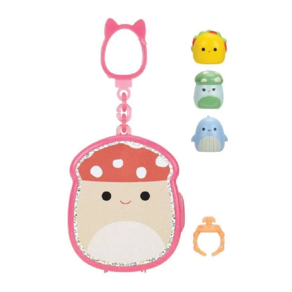 SQUISHMALLOWS SQUISH-A-LONGS ΜΠΡΕΛΟΚ-ΘΗΚΗ ΕΚΠΛΗΞΗ ΜΕ 3 ΦΙΓΟΥΡΕΣ