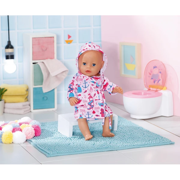 ZAPF CREATION BABY BORN BATHROBE 43 cm