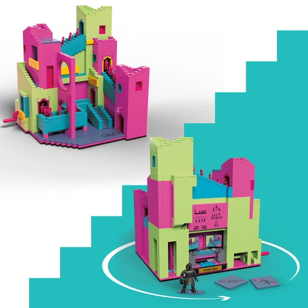MEGA ADULTS BUILDERS SQUID GAME STAIRCASE