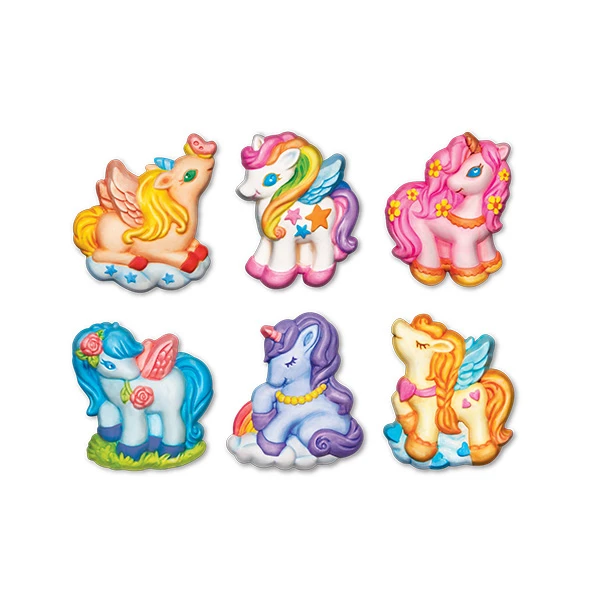 4M CREATE UNICORNS MAGNETS-BROOCH