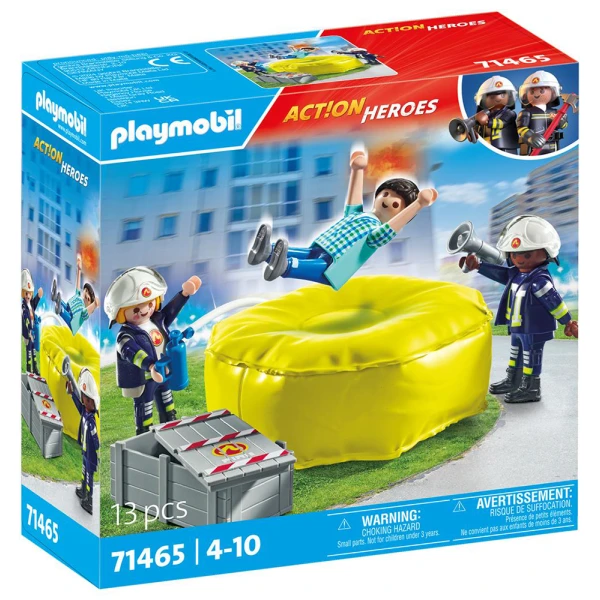 PLAYMOBIL CITY ACTION FIREFIGHTER WITH AIR PILLOW