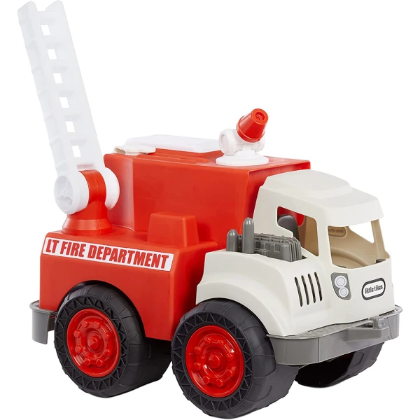LITTLE TIKES DIRT DIGGER REAL WORKING FIRE TRUCK