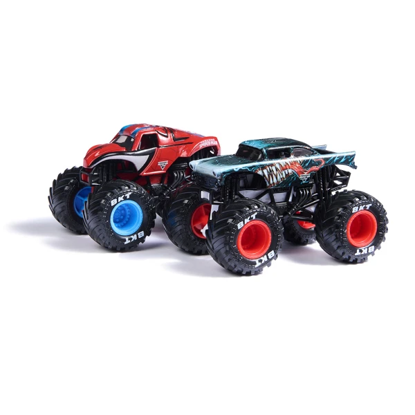 MONSTER JAM ΟΧΗΜΑΤΑ MARVEL 2 PACK 1:64 - 2 ΣΧΕΔΙΑ