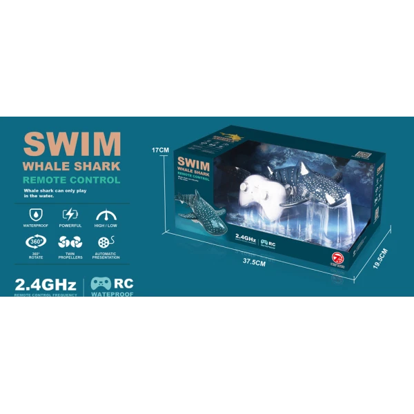 REMOTE CONTROL WHALE WITH USB 2.4 GHz