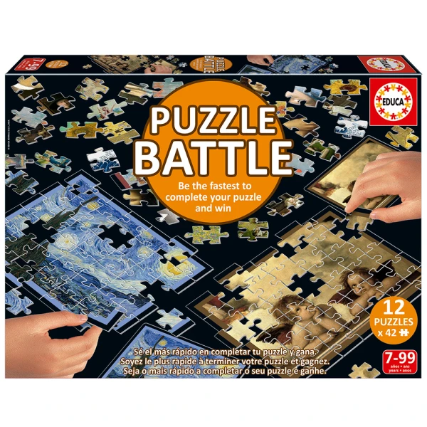 EDUCA ΠΑΖΛ 504 τεμ. ART PUZZLE BATTLE