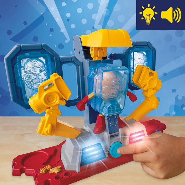 PLAY-DOH PLAYSET IRON MAN ARMOR MAKER LAB