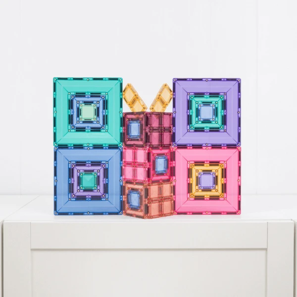 CONNETIX ΜΑΓΝΗΤΙΚΑ ΤΟΥΒΛΑΚΙΑ PASTEL PORTAL PACK 48 τεμ.