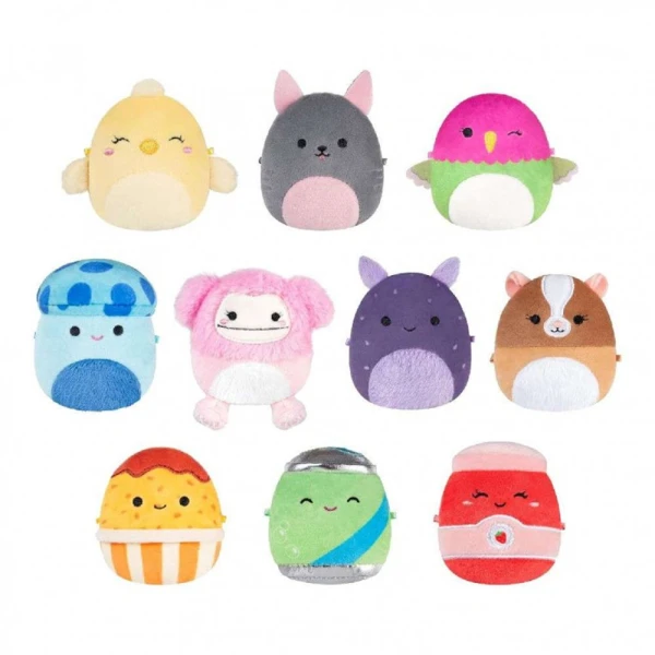 MICROMALLOWS - ΣΕΤ 10τμχ. ΛΟΥΤΡΙΝΑ 6εκ. SQUISHMALLOWS