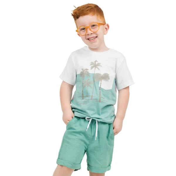 ENERGIERS BEBE BOY SET AQUA