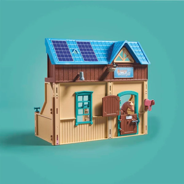 PLAYMOBIL HORSES OF THE WATERFALL RIDING THERAPY AND VETERINARY PRACTICE