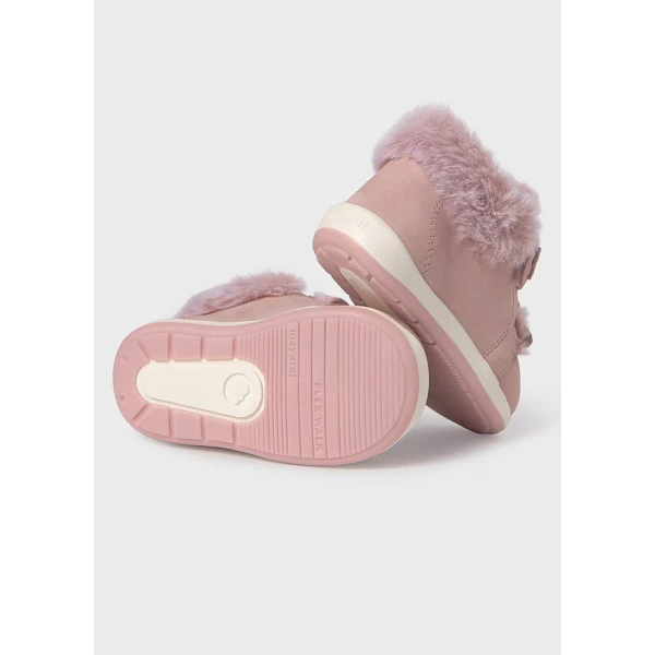 MAYORAL BOOTS FUR BEAR PINK