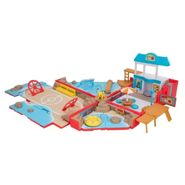 POKEMON BATTLE BACKPACK BEACH PLAYSET
