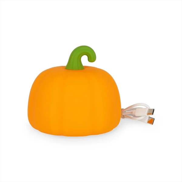 LEGAMI SOFT DREAMS RECHARGEABLE LED SILICON LIGHT PUMPKIN