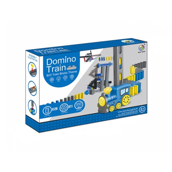 DOMINO SET BLUE WITH LIGHTS AND SOUNDS