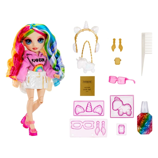 RAINBOW HIGH CREATIVE CRYSTALS FASHION DOLL - AMAYA