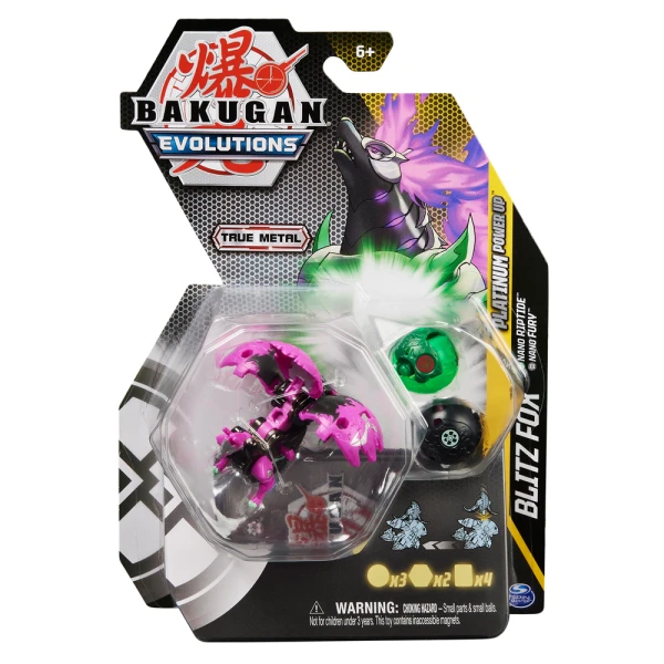 BAKUGAN EVOLUTIONS ΣΕΤ PLATINUM POWER UP